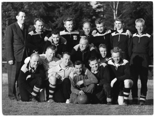 Lagbild av fotbollsspelare.