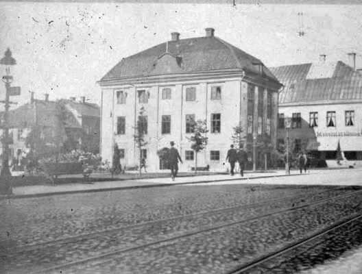 Hovrättstorget sett från Östra storgatan