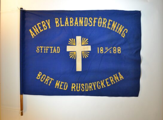 Fana: Aneby Blåbandsförening "Bort med rusdryckerna"