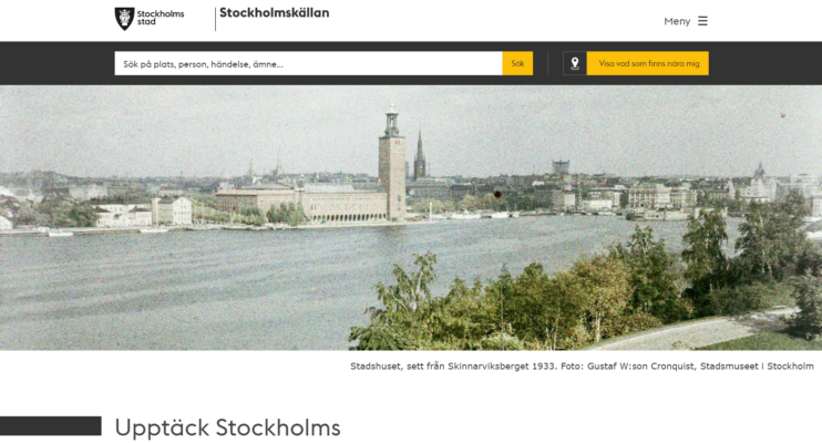 Hemsidan Stockholmskällan