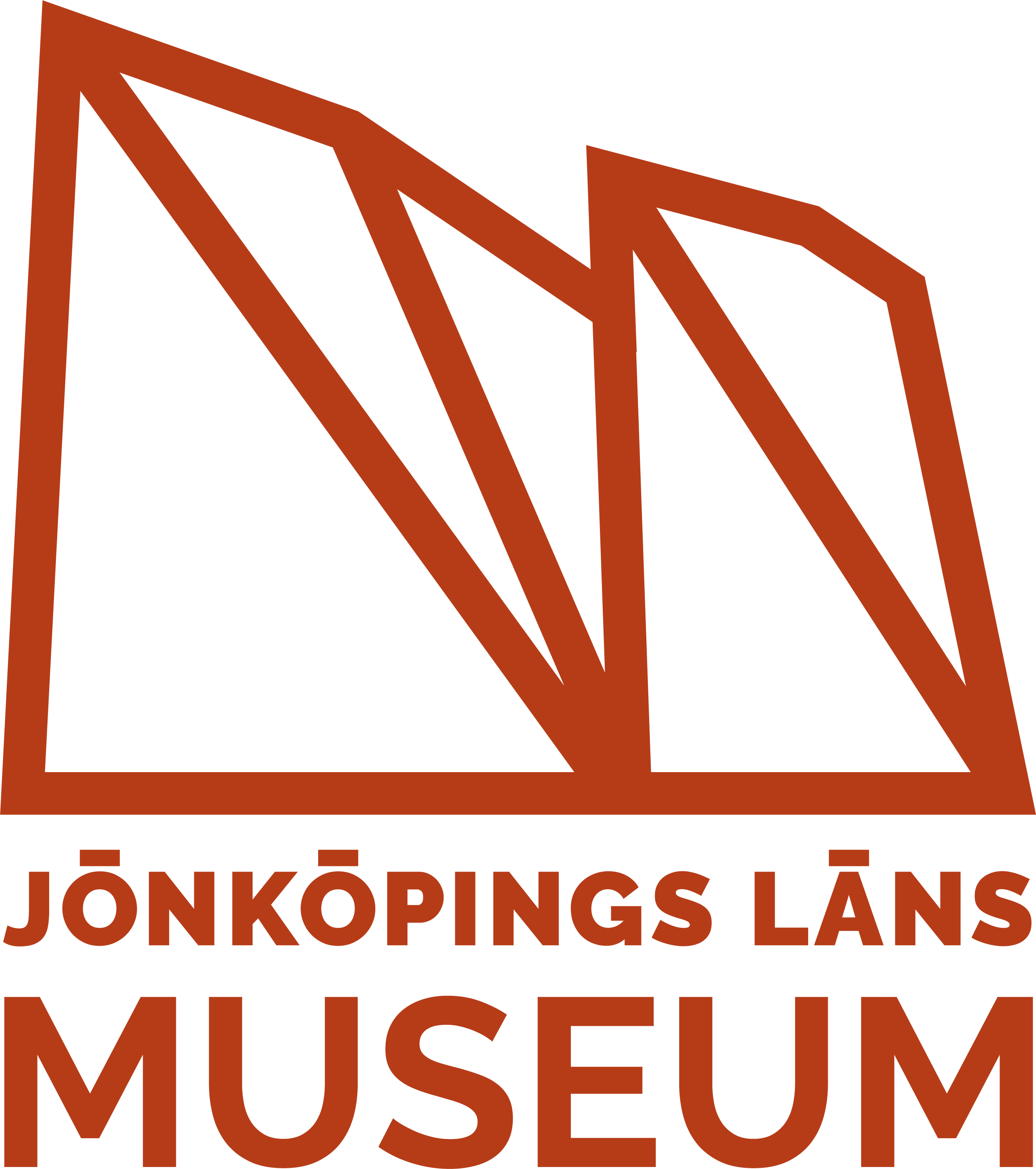 Jönköpings läns museums logotyp.