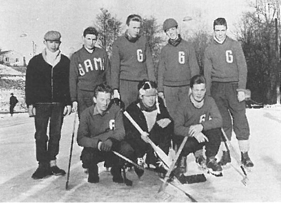 Ishockeyspelare.