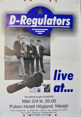 Affisch: D-Regulators.
