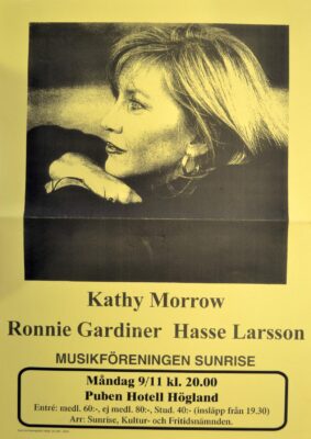 Affisch: Kathy Morrow.