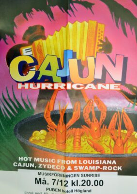 Affisch: Cajun Hurricane.