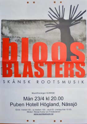 Affisch: Bloos Blasters.