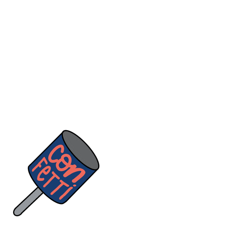 Konfetti, GIF by Increase Creativity on Giphy.