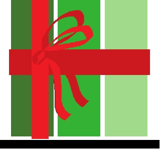 AJL logotyp inslagen med röda band.